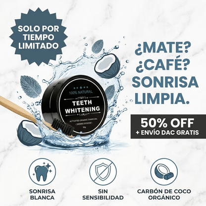 Recuperá el blanco natural de tus dientes desde casa, de forma 100% segura y sin sufrir sensibilidad.