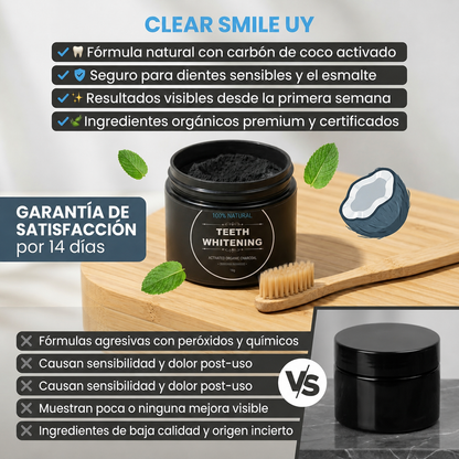 Recuperá el blanco natural de tus dientes desde casa, de forma 100% segura y sin sufrir sensibilidad.