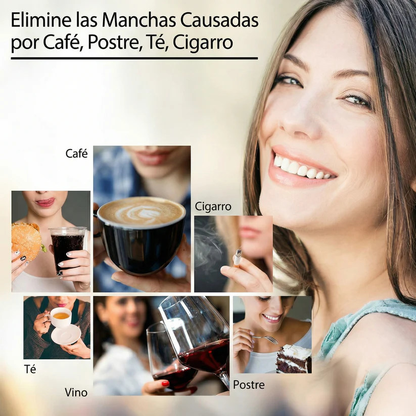 Recuperá el blanco natural de tus dientes desde casa, de forma 100% segura y sin sufrir sensibilidad.