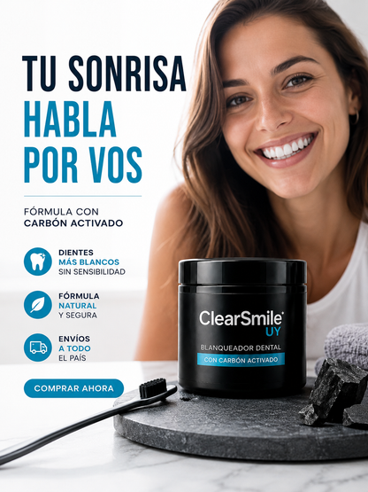 Blanqueador Dental ClearSmile — Para manchas de mate y café