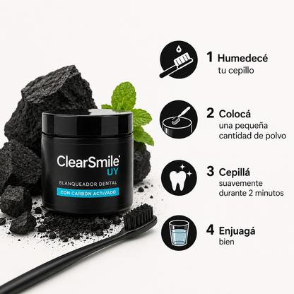 Blanqueador Dental ClearSmile — Para manchas de mate y café