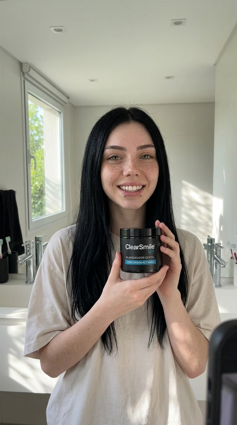 Blanqueador Dental ClearSmile — Para manchas de mate y café